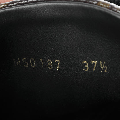 Louis Vuitton Patent Monogram Frontrow Sneakers 37.5 8 of 9