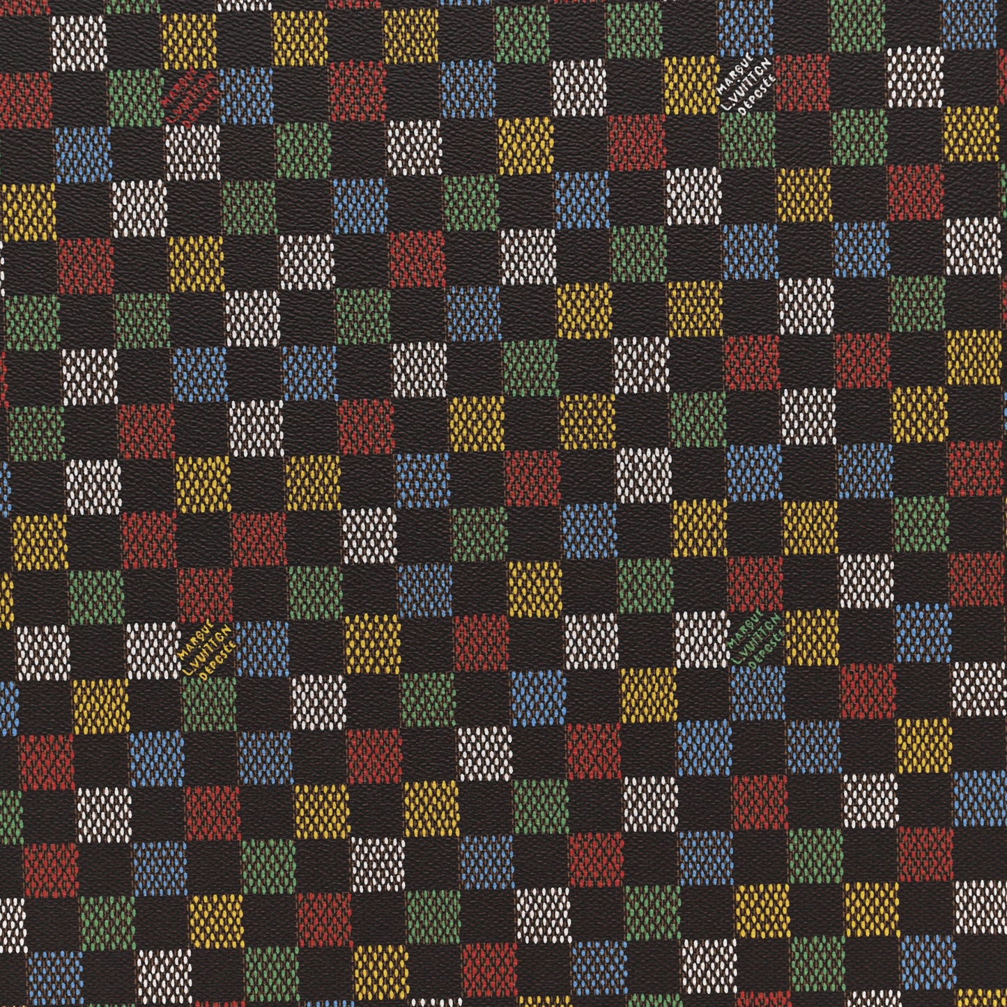 LV Vers Damier Ebene Horizon 55 Multicolor