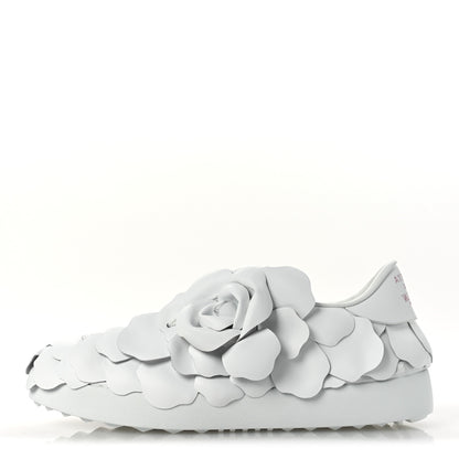 Valentino Garavani Calfskin Atelier 03 Rose Edition Sneakers 37 White 1 of 11