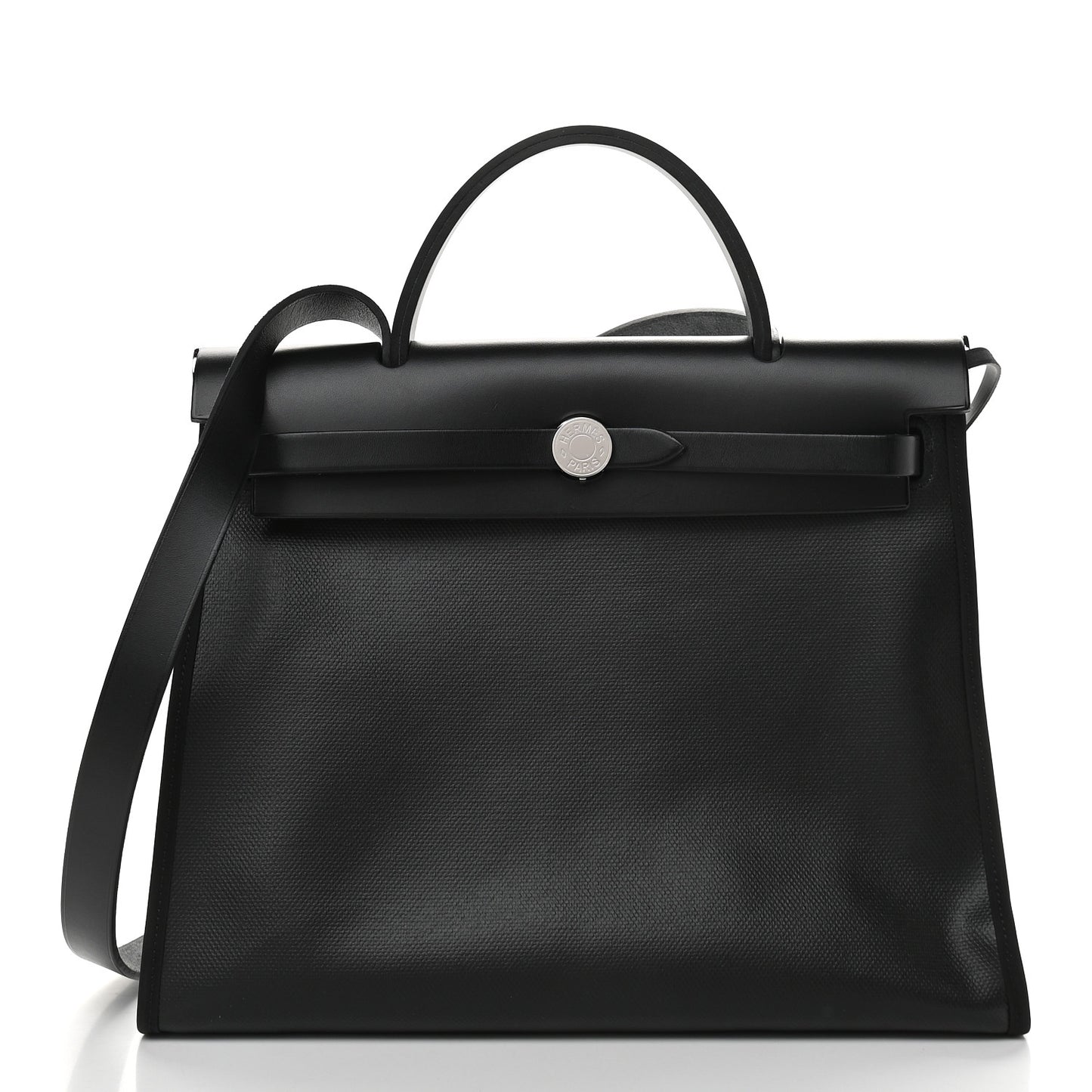 Toile H Berline Vache Hunter Herbag Zip PM 31 Black Ecru