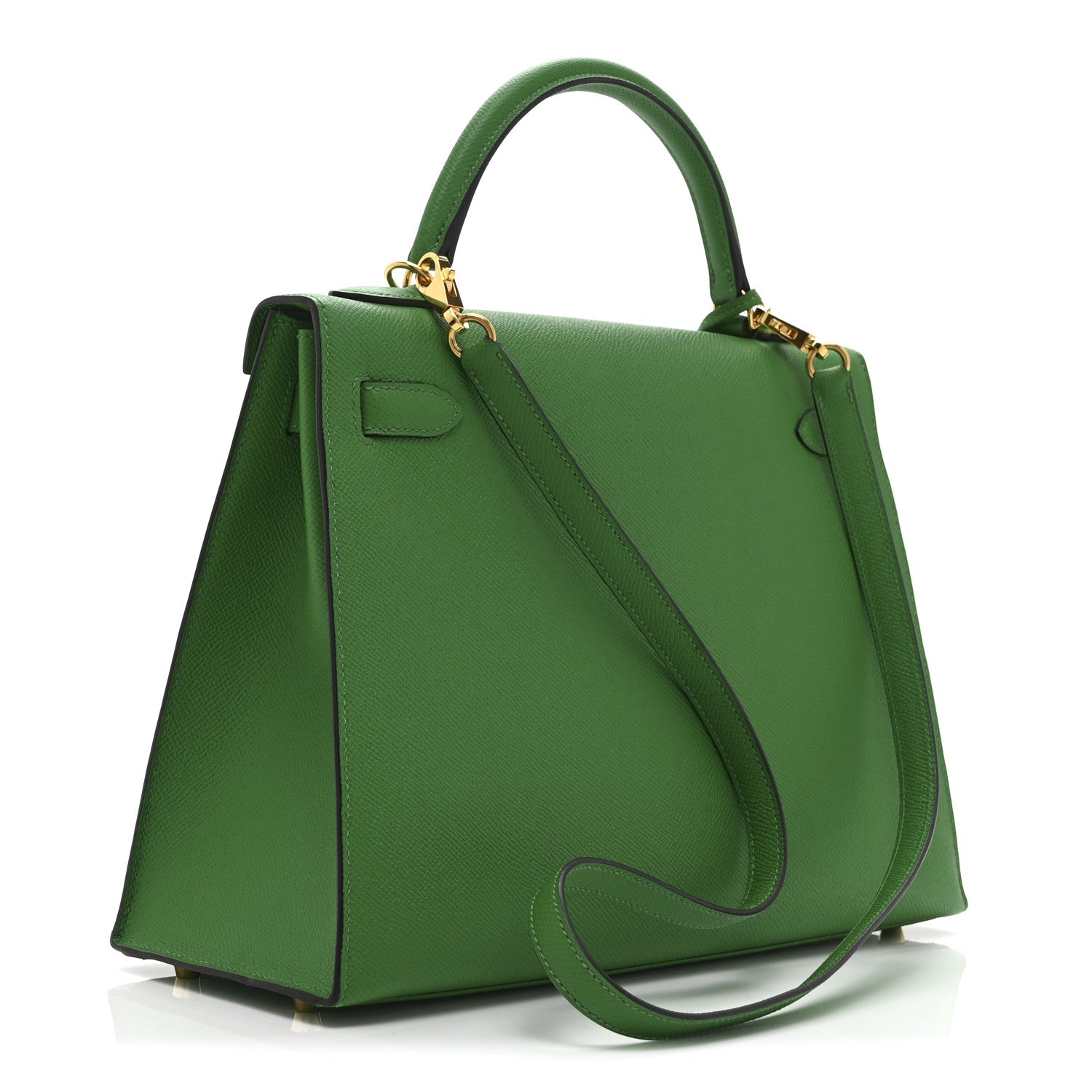 Hermes Epsom Kelly Sellier 32 Bamboo Bamboo 3 of 10