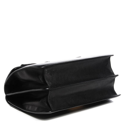 Valentino Garavani Nappa Small Aphrodite Bow Satchel Black 4 of 7