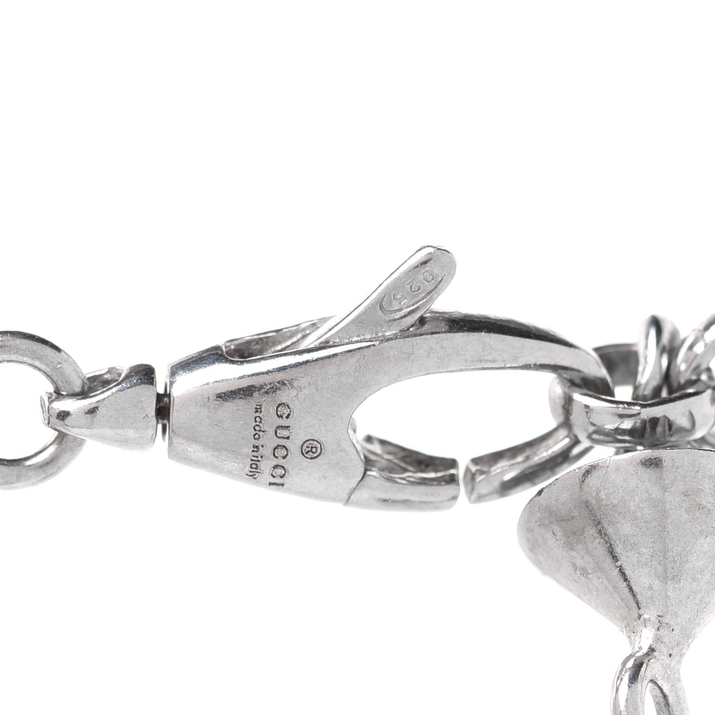 Sterling Silver Enamel Bosco Pendant Necklace