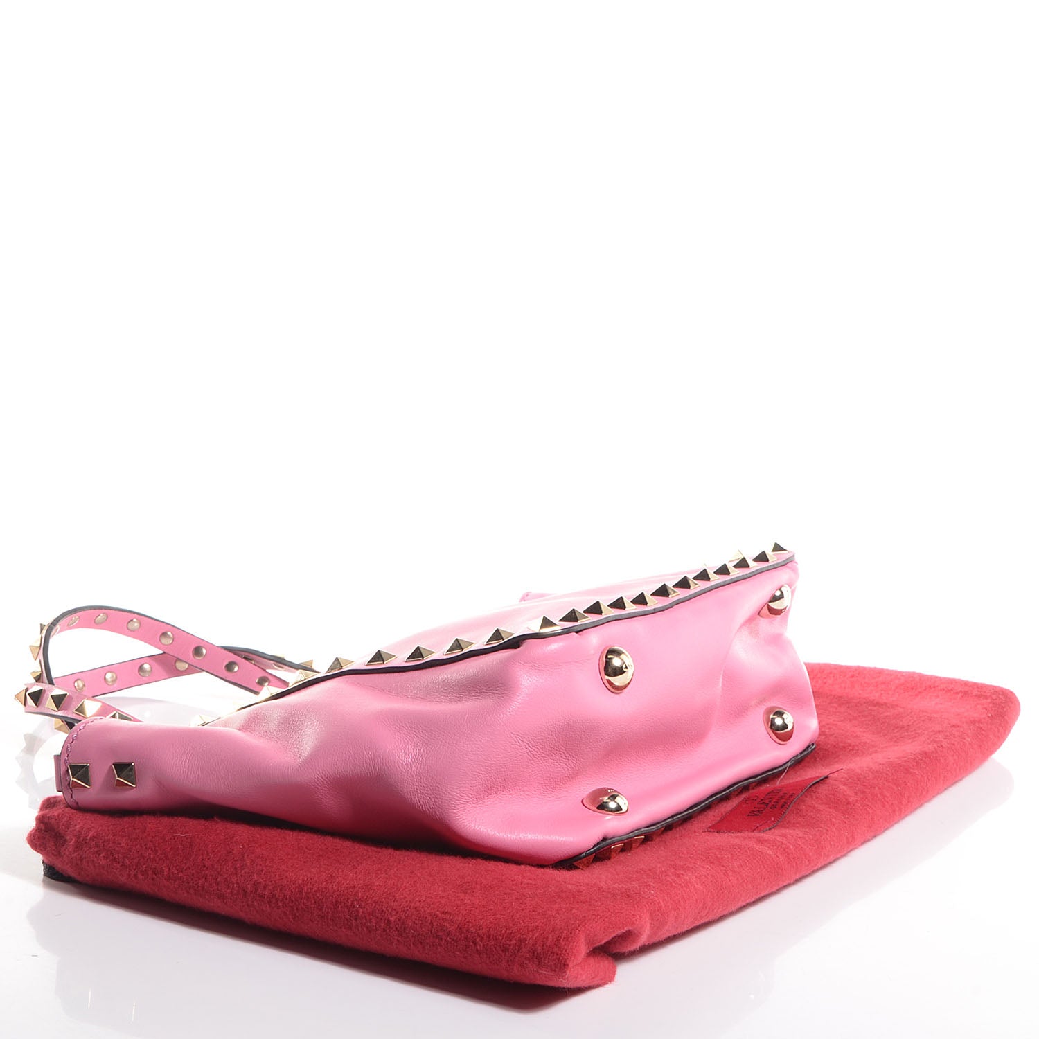 Valentino Garavani Vitello Mini Rockstud Tote Ninphea 4 of 7