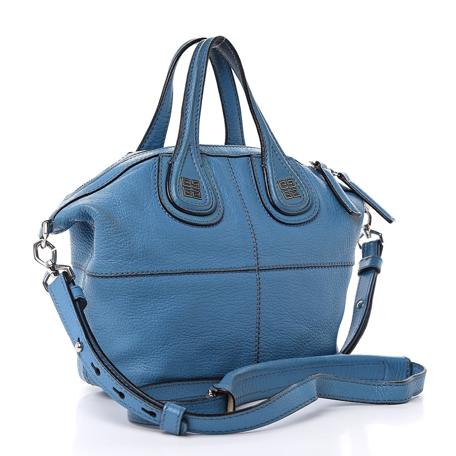 Givenchy Sugar Goatskin Micro Nightingale Blue 3 of 19