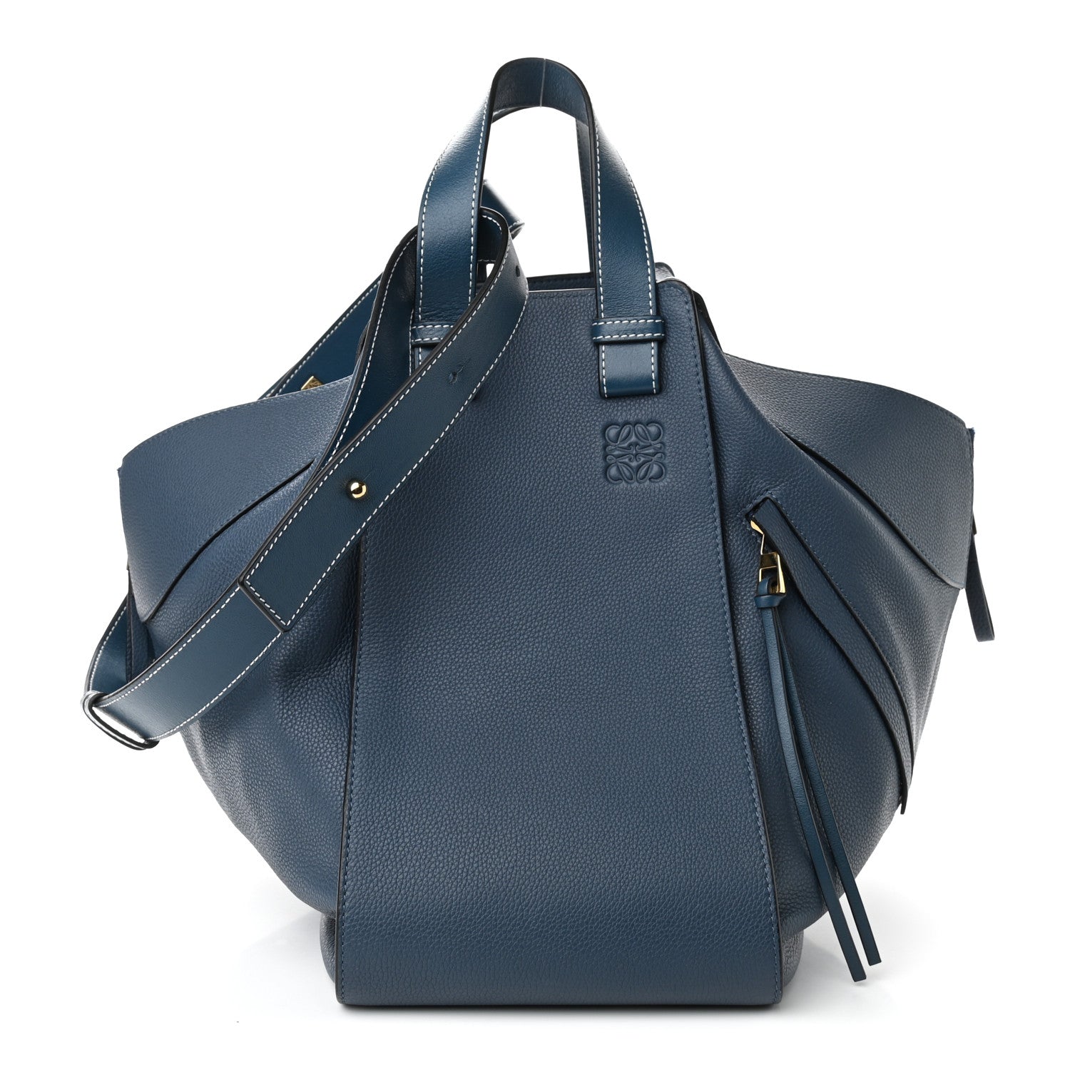 Loewe Calfskin Large Hammock Shoulder Bag Marine 1 of 9