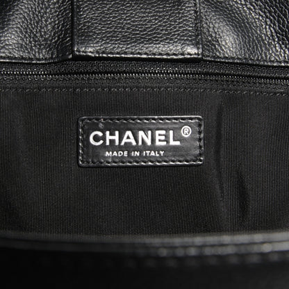 Chanel Calfskin Small Cerf Shopper Tote Black 7 of 8