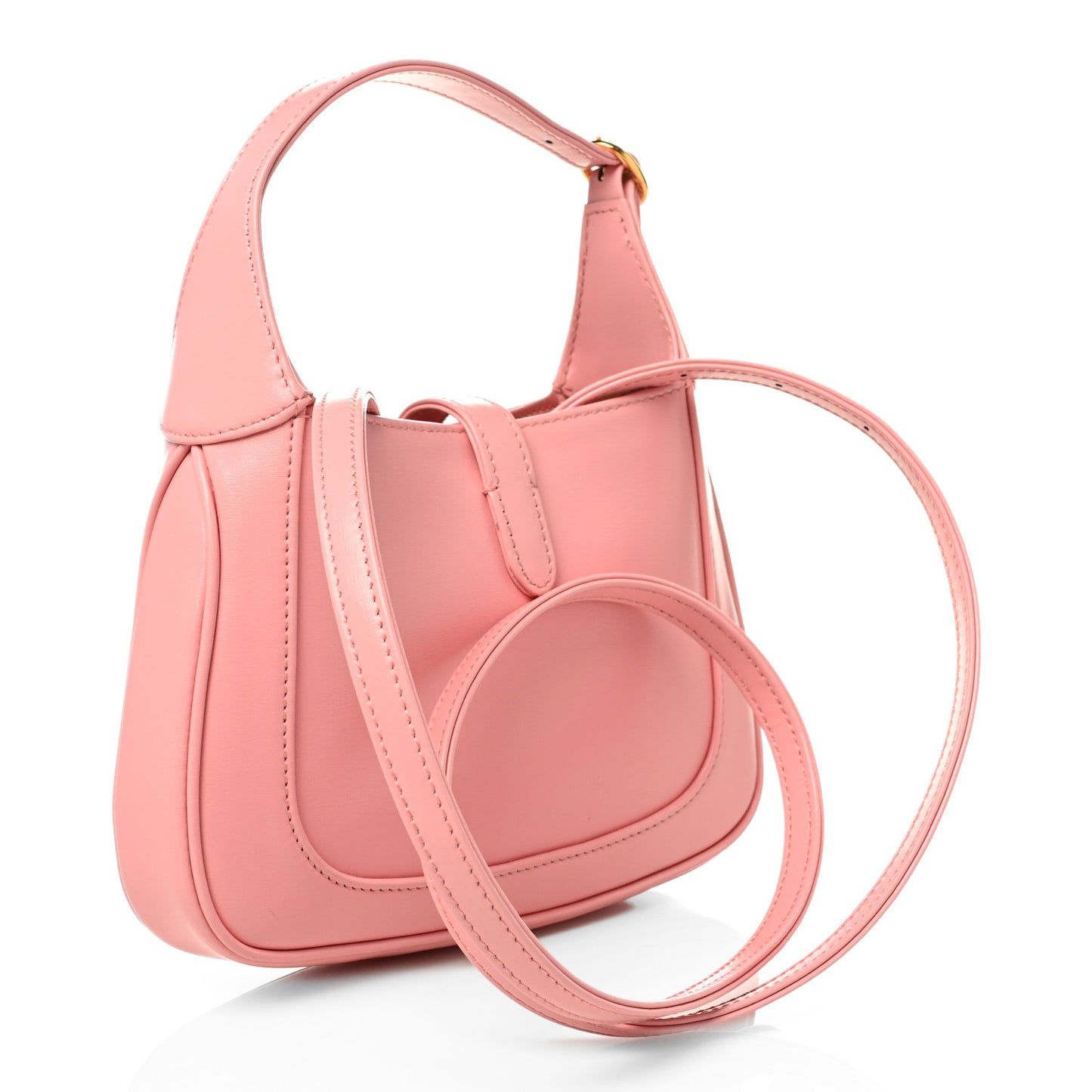Boarded Dyana Lux Calfskin Mini Jackie 1961 Hobo Wild Rose