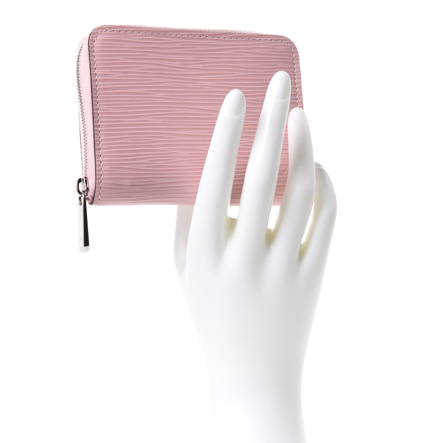 Epi Zippy Coin Purse Rose Ballerine