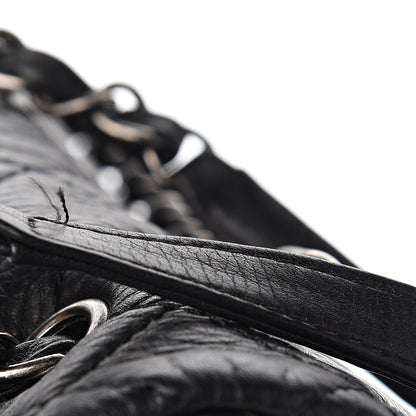 Chanel Calfskin Quilted XXL Travel Flap Bag Black 10 of 10
