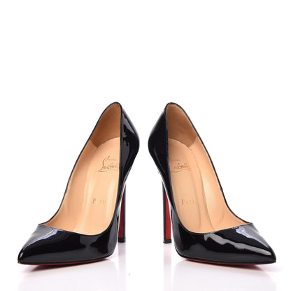 Christian Louboutin Patent Pigalle 120 Pumps 38 Black 6 of 11