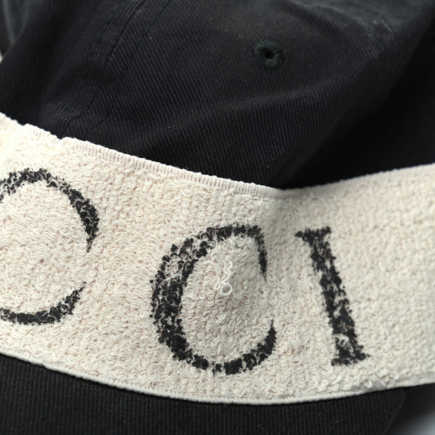 Gabardine Gucci Headband Baseball Hat L Black