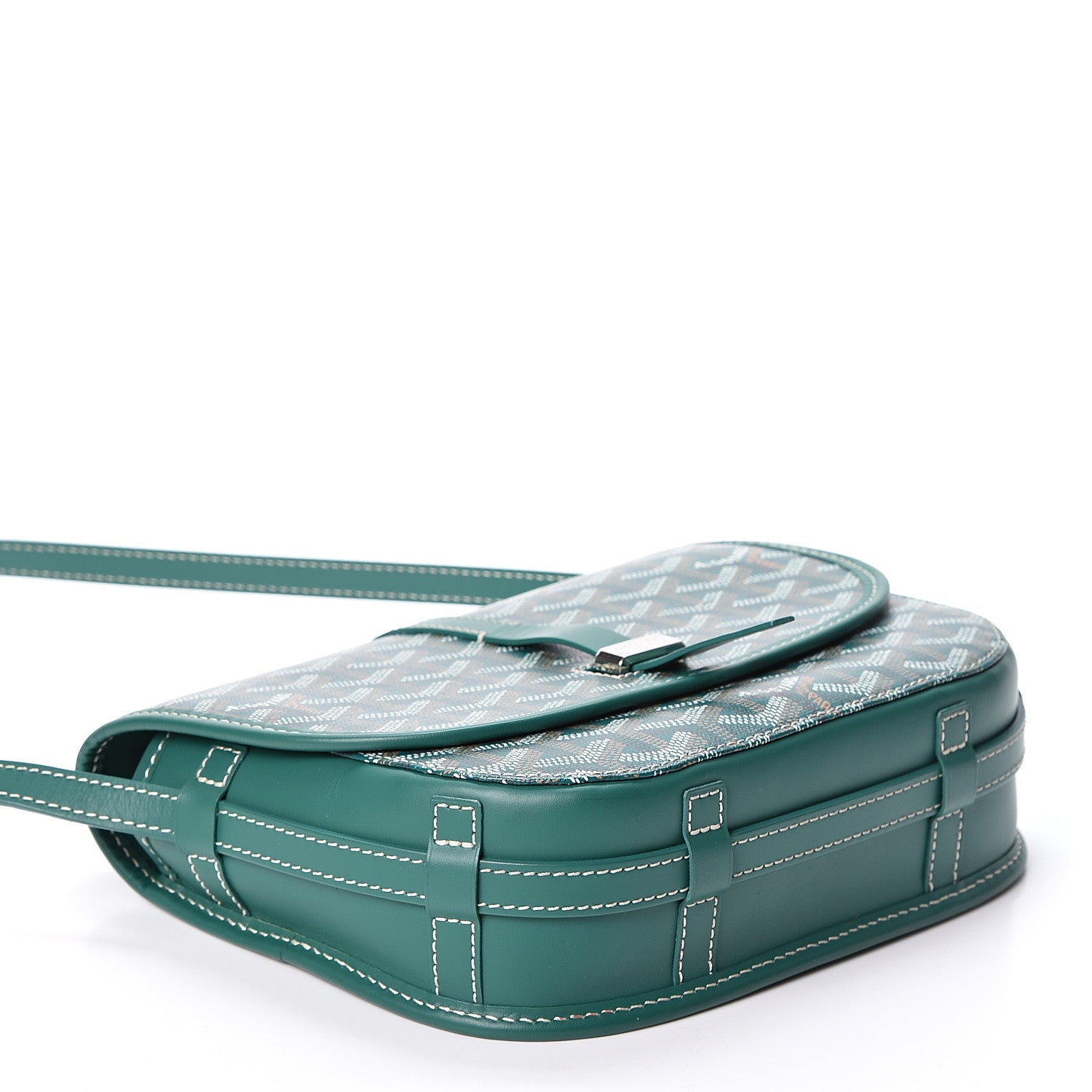 Goyard Goyardine Belvedere II PM Messenger Bag Green 3 of 10