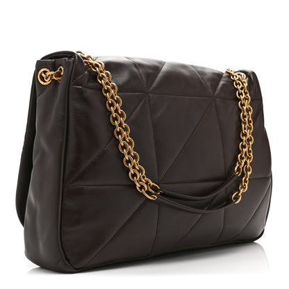 Saint Laurent Lambskin Matelasse Monogram Large Jamie 4.3 Dark Sweet Chocolate 3 of 10