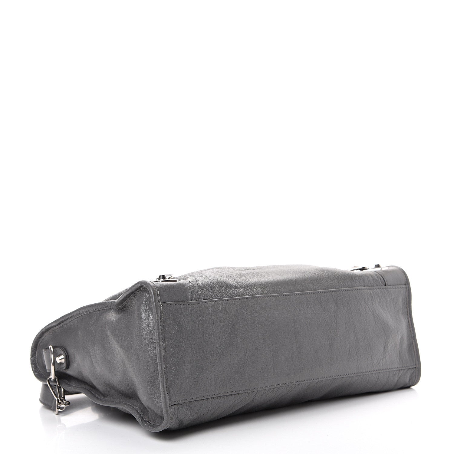 Balenciaga Agneau Silver Metallic Edge Hardware City Gris Cendre 3 of 11