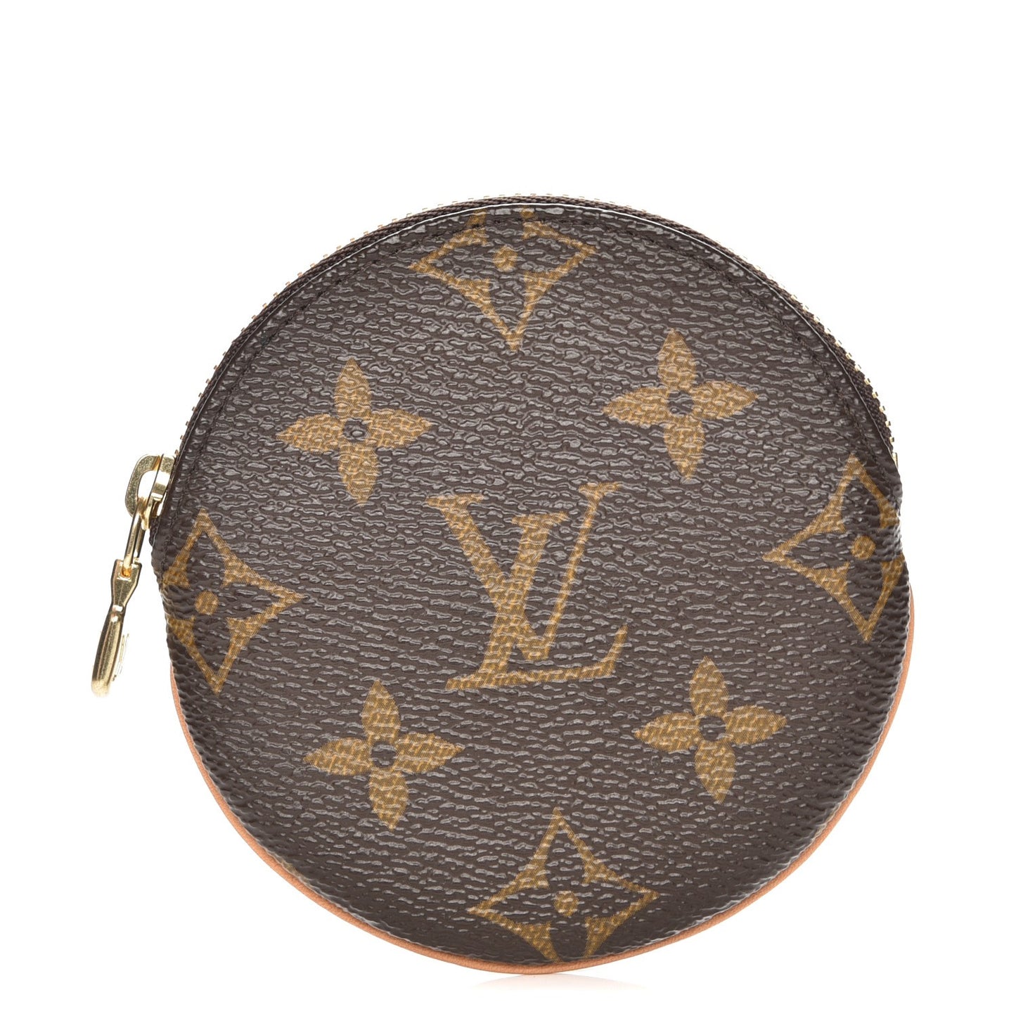 Monogram Round Coin Purse