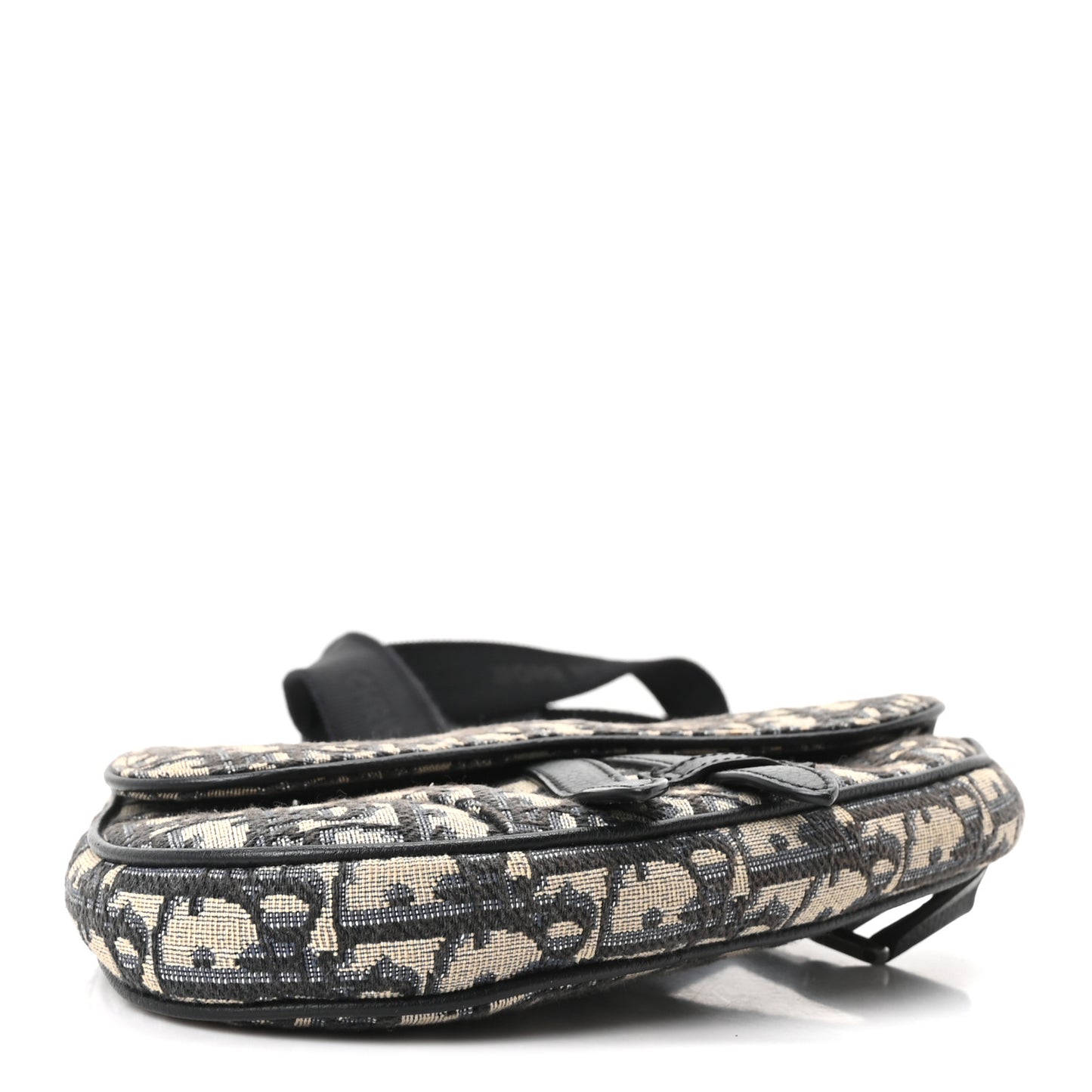 Oblique Mens Mini Saddle Bag Blue
