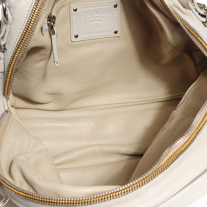 Prada Nappa Handbag Talco 6 of 10