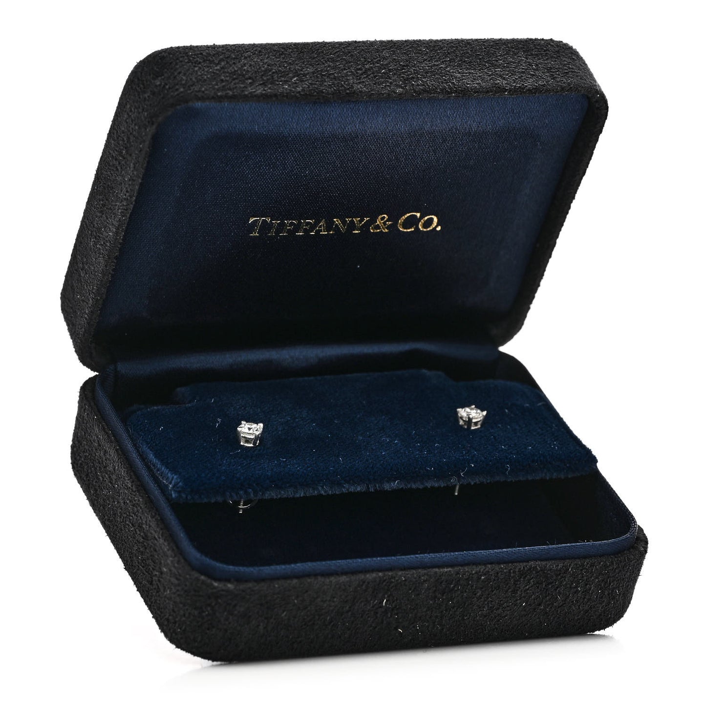 Platinum Diamond .34ctw Solitaire Earrings