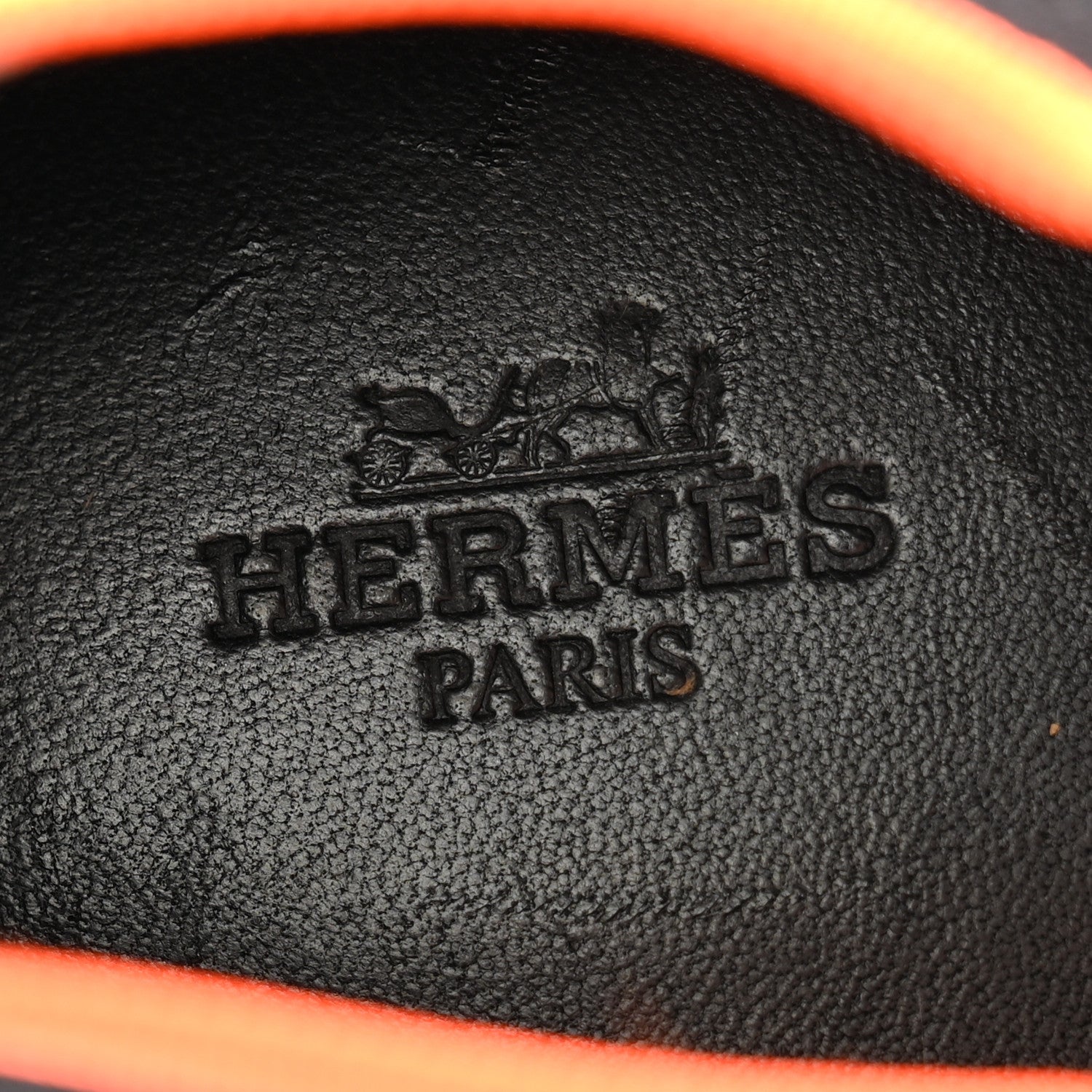 Hermes Technical Canvas Goatskin Mens Eclair Sneakers 40 Black 6 of 9