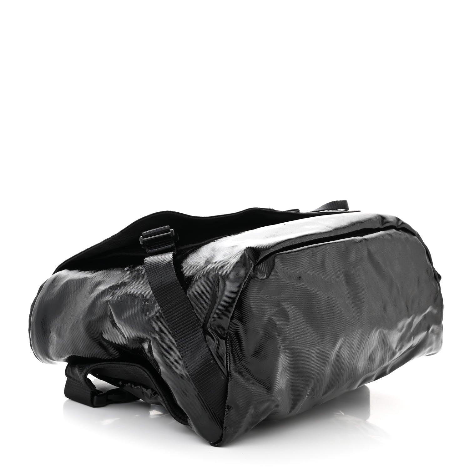 Chanel Coated Canvas Sport Messenger Black 4 of 10