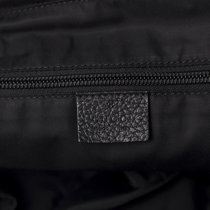 Gucci Nylon Monogram Medium Vertical Tote Black 10 of 12