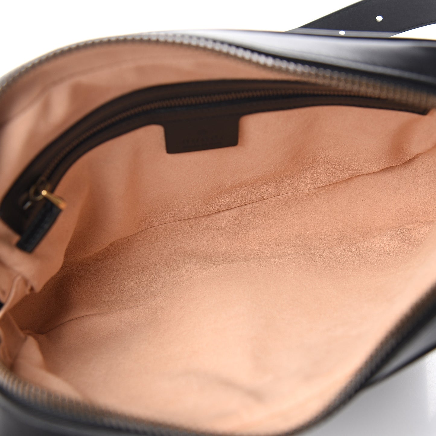 Calfskin Matelasse Mens GG Marmont Belt Bag 90 36 Black