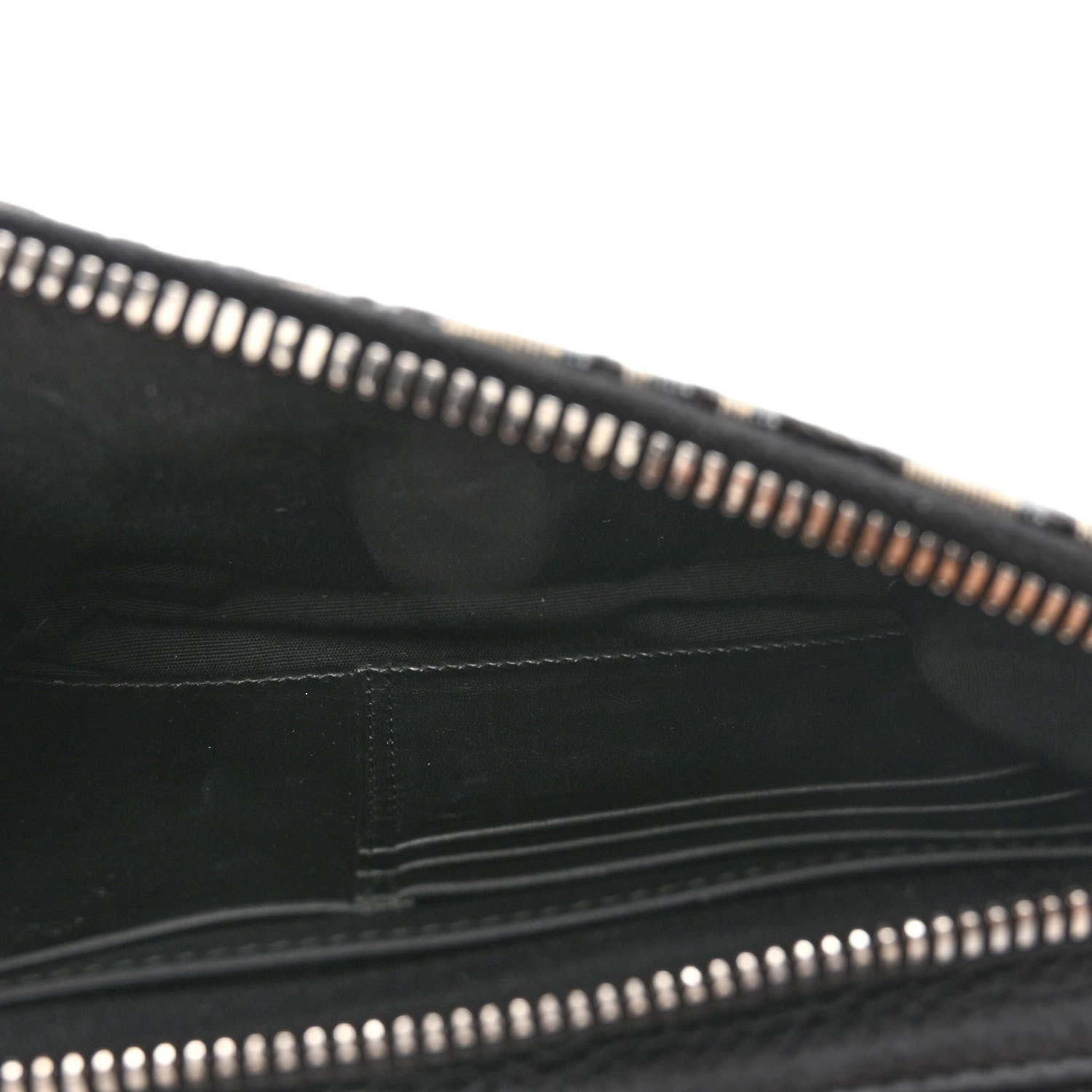 Christian Dior Oblique Pouch Navy Blue 5 of 10