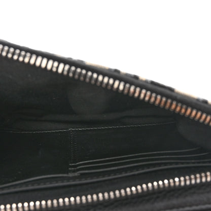 Christian Dior Oblique Pouch Navy Blue 5 of 10