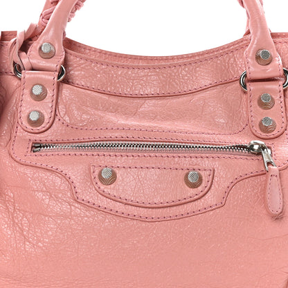 Balenciaga Agneau Giant 12 Silver Hardware City Rose Peche 9 of 11