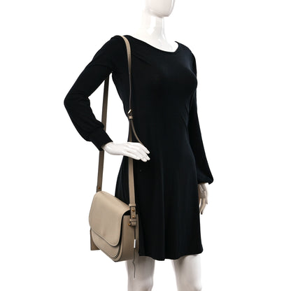 Marc Jacobs Calfskin Mini Rider Crossbody Beige 2 of 9