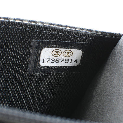 Chanel Caviar Wallet on Chain WOC Metallic 7 of 9