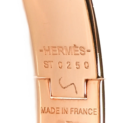 Hermes Enamel Clic Anneau Bracelet PM Bleu Abysse 4 of 4