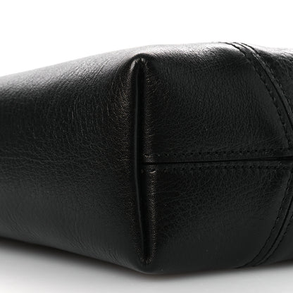Chloe Grained Calfskin Small Spin Tote Black 9 of 10