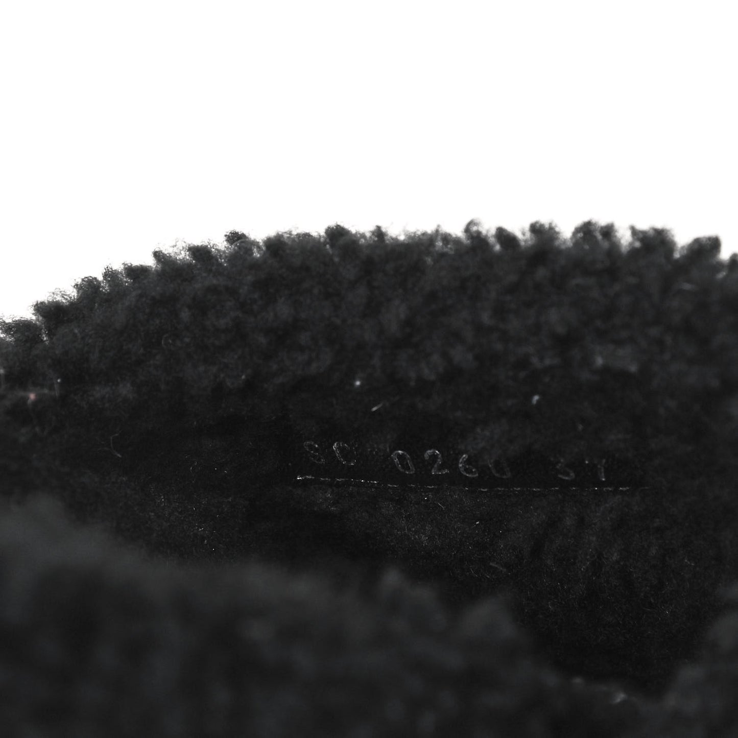 Shearling Paseo Flat Comfort Mule 37 Black