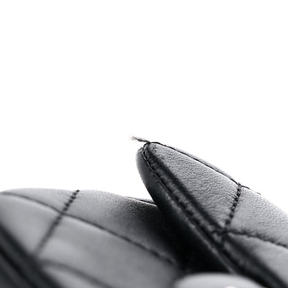 Chanel Lambskin Quilted Small Duma Drawstring Backpack Black 10 of 12