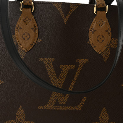 Louis Vuitton Reverse Monogram Giant Onthego MM 7 of 12
