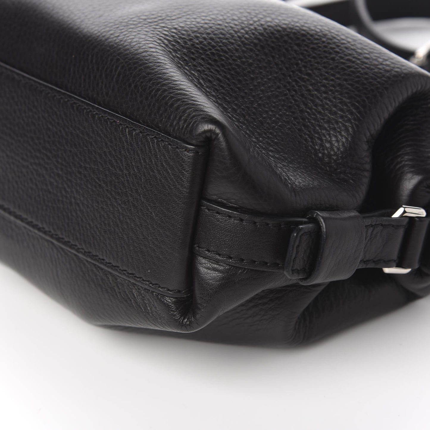 Waxed Calfskin Micro Nightingale Black