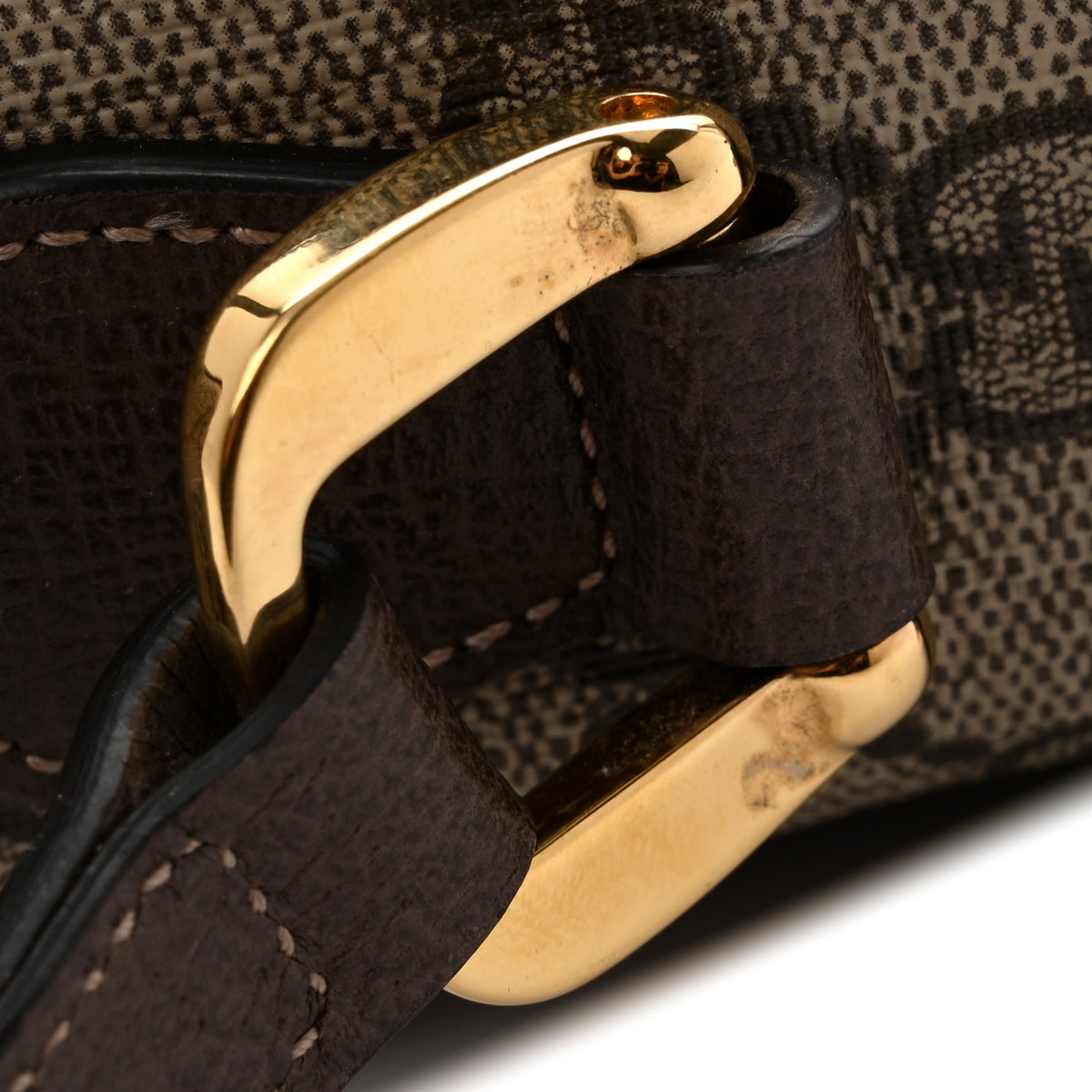 Gucci GG Supreme Monogram Web Small Ophidia Shoulder Bag Brown 14 of 14