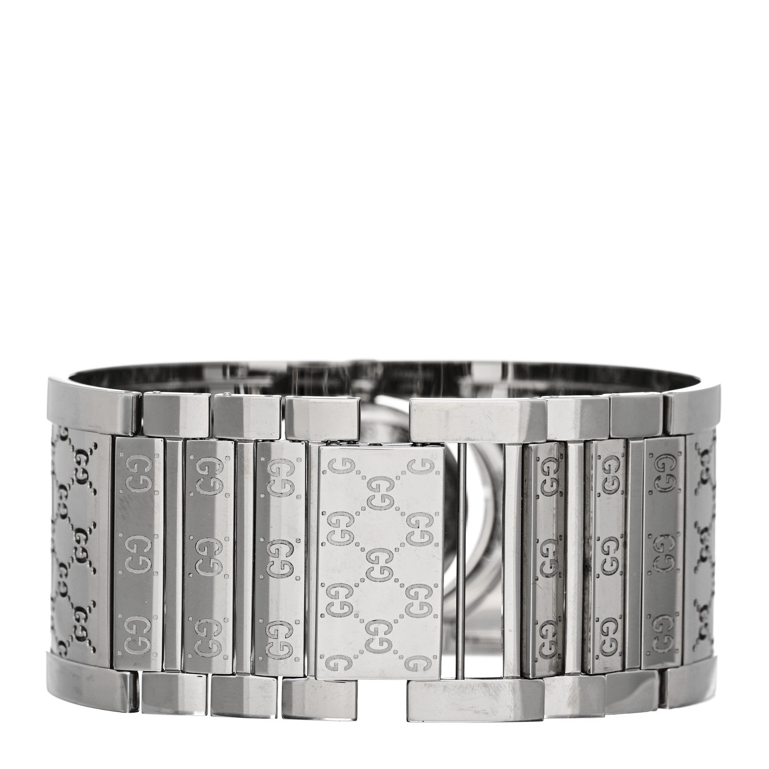 Gucci Stainless Steel 33mm Twirl Quartz Watch Brown 3 of 4