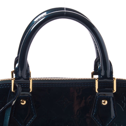 Louis Vuitton Vernis Alma PM Blue Nuit 6 of 8