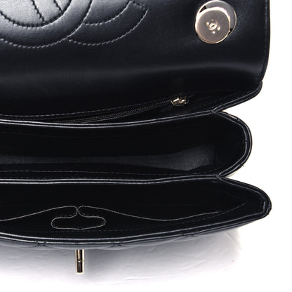 Chanel Lambskin Quilted Small Trendy CC Dual Handle Flap Bag Black 4 of 5