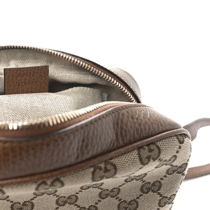 Gucci Monogram Mini Bree Messenger Bag Beige Tabacco 6 of 9