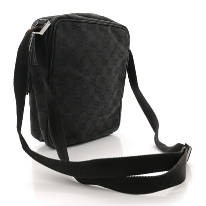 Gucci Monogram Messenger Bag Black 3 of 14
