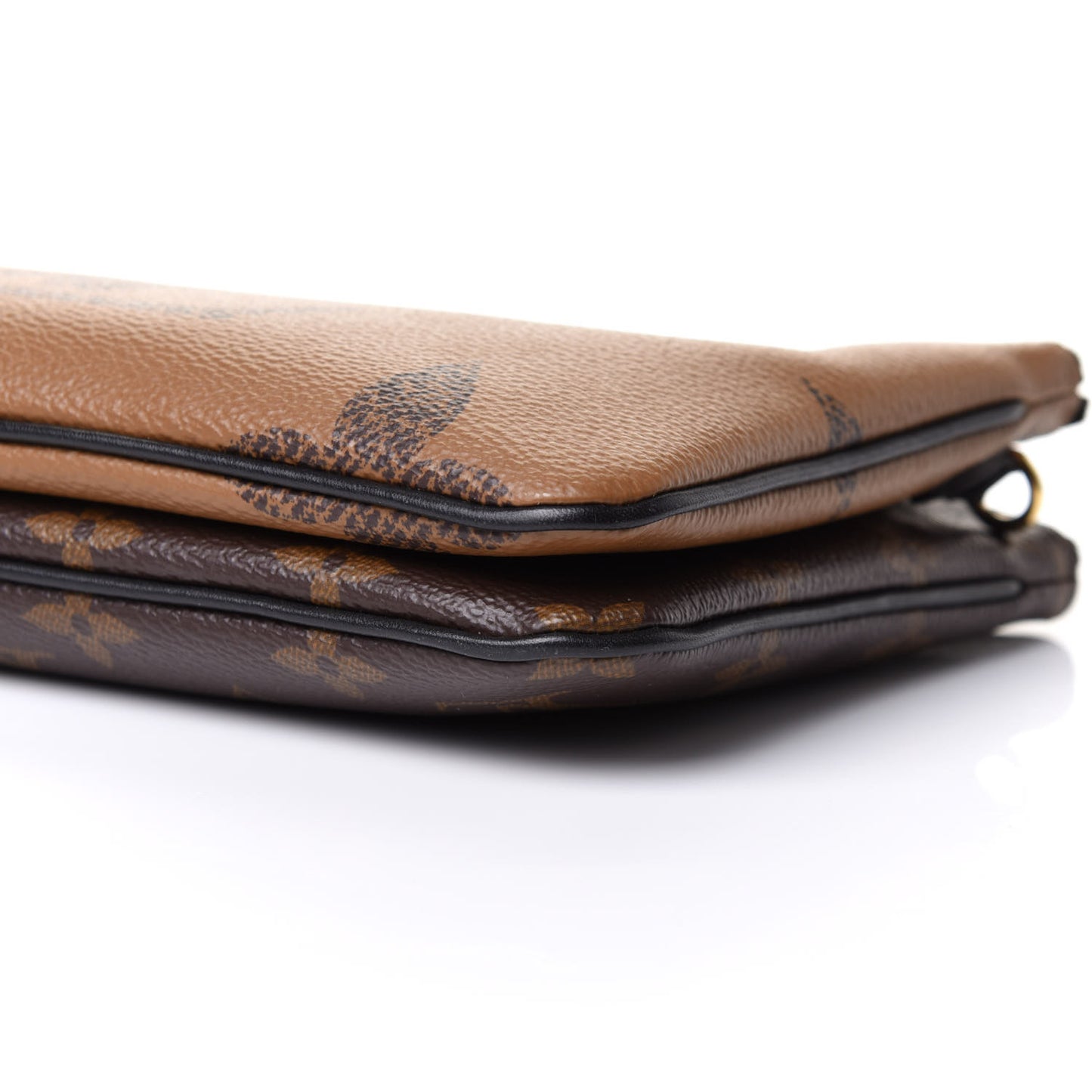 Reverse Monogram Giant Double Zip Pochette