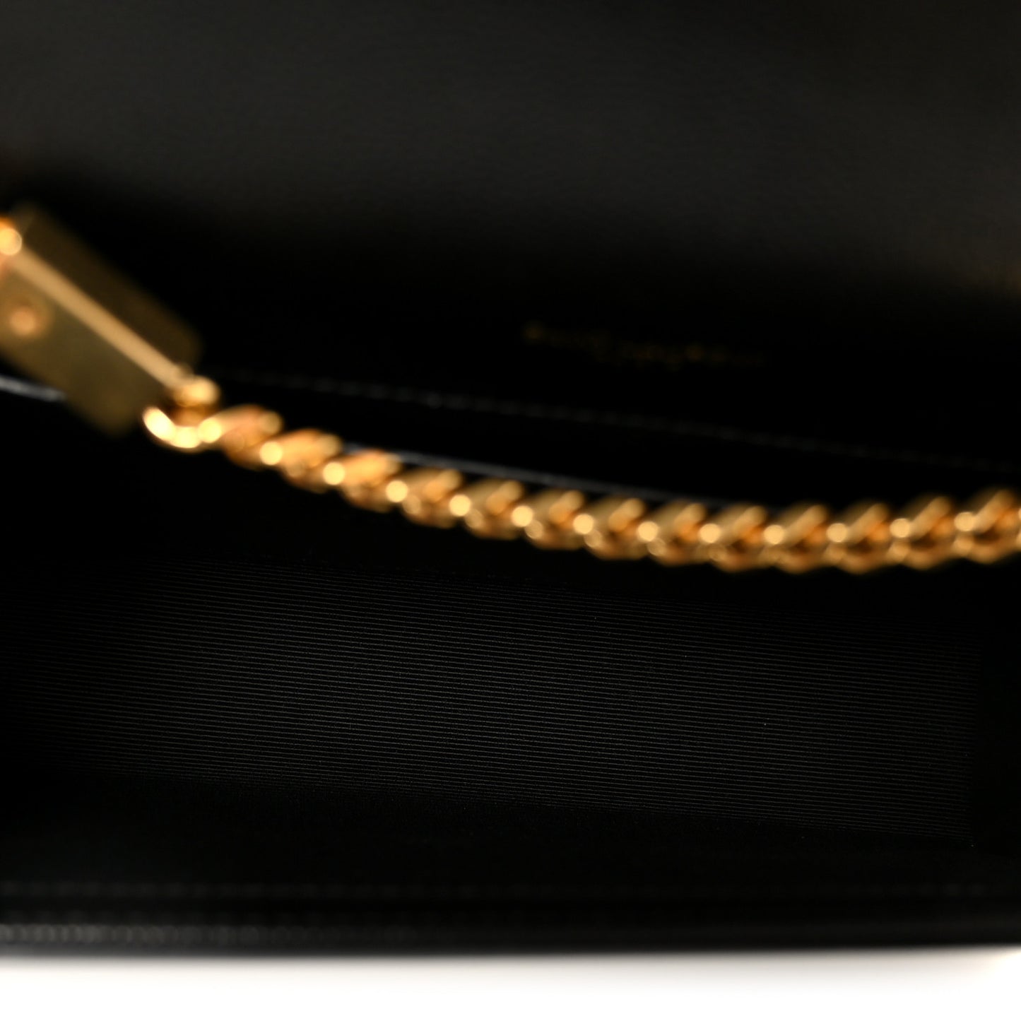 Grain De Poudre Small Monogram Kate Satchel Black