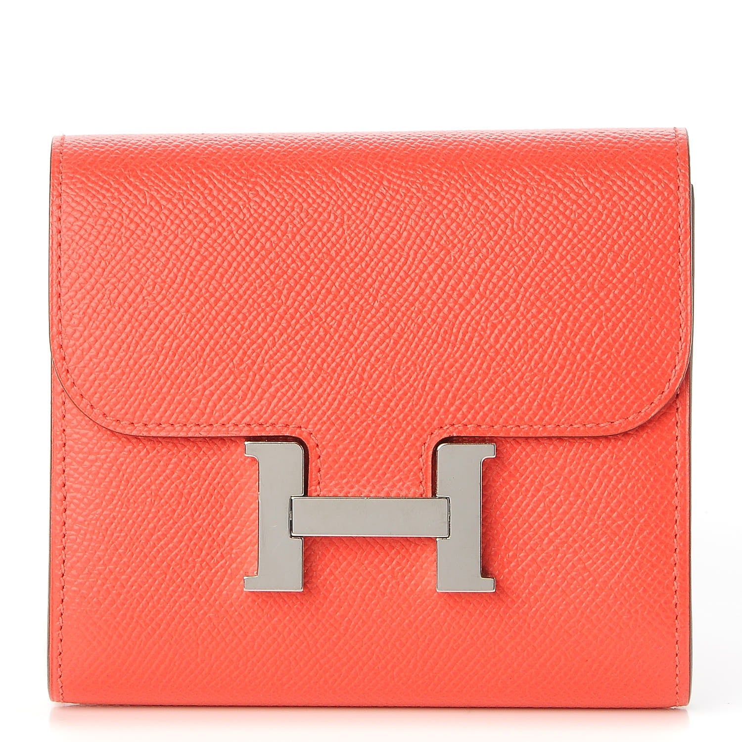 Hermes Epsom Constance Short Wallet Rose Jaipur 1 of 7