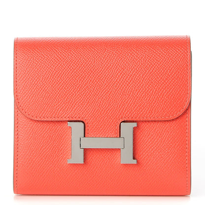 Hermes Epsom Constance Short Wallet Rose Jaipur 1 of 7