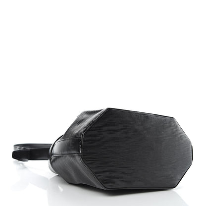Louis Vuitton Epi Sac D'Epaule Black 4 of 9