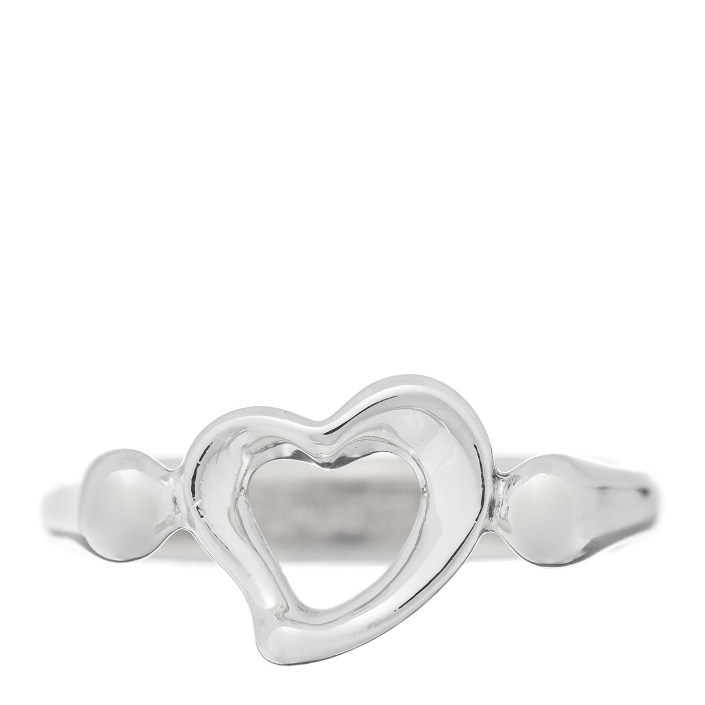 Sterling Silver Elsa Peretti Open Heart Ring 50 5.25